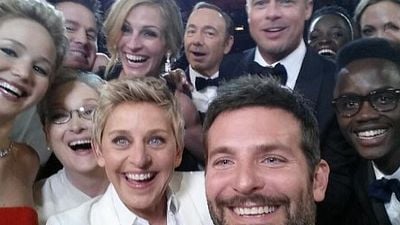 Imagem da notícia Selfie de Ellen DeGeneres no Oscar bate recorde de Barack Obama