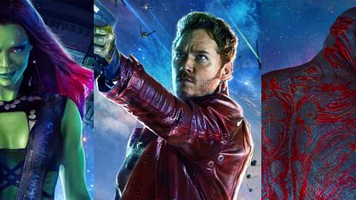 Imagem da notícia Guardiões da Galáxia: Senhor das Estrelas, Gamora e Drax, o Destruidor ganham cartazes individuais