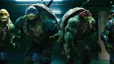 Leonardo, Raphael, Michelangelo e Donatello mandam ver no beatbox em trecho de As Tartarugas Ninja!