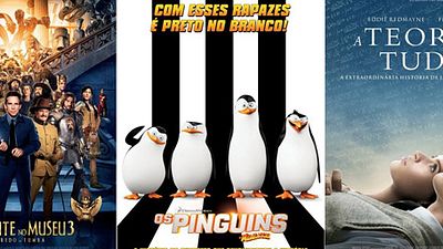 Imagem da notícia Estreias de janeiro nos cinemas Uma Noite no Museu 3 e Loucas pra Casar