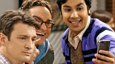 Imagem da notícia The Big Bang Theory: Veja imagens da participação especial de Nathan Fillion na comédia da CBS