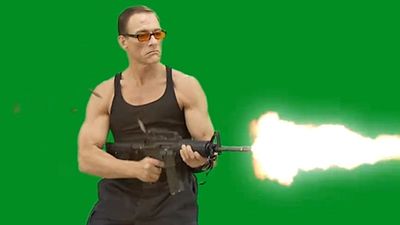 Imagem da notícia Van Damme grava clichês do cinema de ação na tela verde para que fãs criem seus próprios filmes