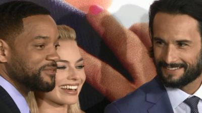 AdoroHollywood: Will Smith, Margot Robbie e Rodrigo Santoro falam sobre Golpe Duplo