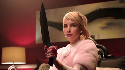Imagem da notícia Scream Queens: Emma Roberts empunha faca em novo teaser