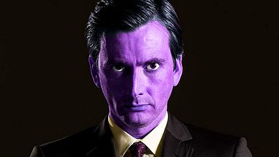 Imagem da notícia Jessica Jones: Veja a primeira imagem de David Tennant como o vilão Homem-Púrpura