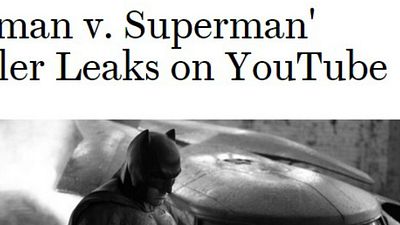 Imagem da notícia Vazamento de versão brasileira do trailer de Batman vs Superman é notícia na imprensa internacional