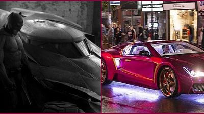 Imagem da notícia Batmóvel persegue carro do Coringa no set de Esquadrão Suicida