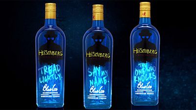 Imagem da notícia Yeah, bitch! Breaking Bad inspira lançamento de nova vodka