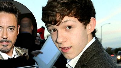 Imagem da notícia Homem-Aranha: Tom Holland e concorrentes a Peter Parker fizeram testes com Robert Downey Jr.