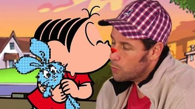 Imagem da notícia Adam Sandler invade a Turma da Mônica para divulgar Pixels