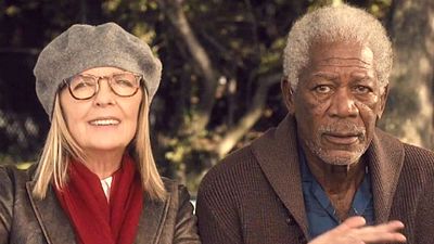 Imagem da notícia Exclusivo: Morgan Freeman e Diane Keaton formam um casal no pôster brasileiro de Ruth & Alex