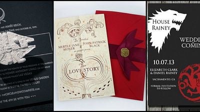Imagem da notícia 22 convites de casamento inspirados na cultura pop