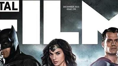 Batman, Mulher-Maravilha e Superman estampam a capa da edição de dezembro da revista Total Film