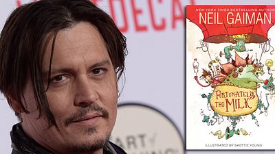 Imagem da notícia Johnny Depp pretende estrelar adaptação de livro infantil escrito por Neil Gaiman