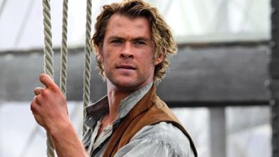 Chris Hemsworth surge irreconhecível em foto durante as filmagens de No Coração do Mar
