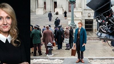 Imagem da notícia J.K. Rowling visita set de Animais Fantásticos e Onde Habitam