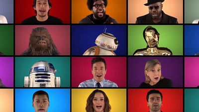 Imagem da notícia Elenco de Star Wars - O Despertar da Força faz versão à capela da trilha sonora da saga
