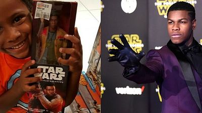 Imagem da notícia John Boyega envia mensagem para pequeno fã brasileiro