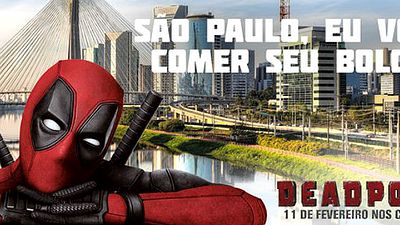 Imagem da notícia Deadpool parabeniza os 462 anos da cidade de São Paulo