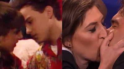 Imagem da notícia Johnny Galecki e Mayim Bialik, de The Big Bang Theory, relembram momento de Blossom em entrevista