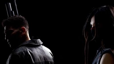 Imagem da notícia Novo teaser de Demolidor mostra com detalhes os uniformes de Justiceiro e Elektra