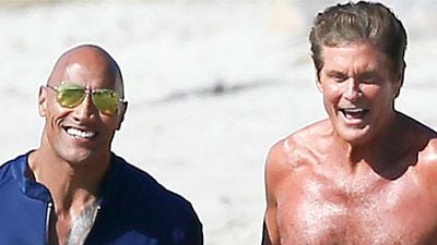 Imagem da notícia David Hasselhoff voltou! Lenda de Baywatch treina duro ao lado de Dwayne Johnson