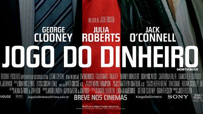 Imagem da notícia Jogo do Dinheiro: George Clooney e Julia Roberts são pura tensão no cartaz nacional do filme (exclusivo)
