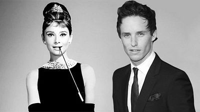 Imagem da notícia Veja Eddie Redmayne assumindo o papel de Audrey Hepburn em Bonequinha de Luxo