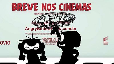 Imagem da notícia Flagra: Mônica e Cebolinha brigam em sessão de Angry Birds - O Filme