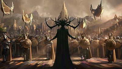 Imagem da notícia Marvel divulga primeira arte conceitual de Thor: Ragnarok