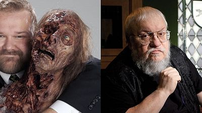 Imagem da notícia Robert Kirkman critica George R.R. Martin por ter revelado fim de Game of Thrones aos produtores da série