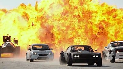 Imagem da notícia Novo vídeo dos bastidores de Velozes & Furiosos 8 tem explosão no gelo islandês