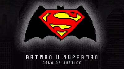 Batman Vs Superman - A Origem da Justiça ganha versão 8-bit