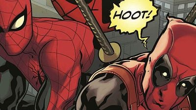 Imagem da notícia Marvel tira sarro de Batman Vs Superman com Homem-Aranha e Deadpool nos quadrinhos