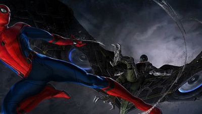 Imagem da notícia Comic-Con 2016: Homem-Aranha combate o Abutre em sombria arte conceitual