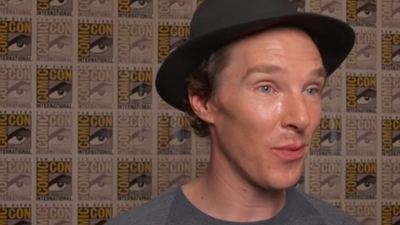 Benedict Cumberbatch explica por que foi falar com os fãs que estavam na fila da Comic-Con