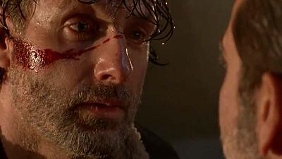 Imagem da notícia "Eu vou te matar": Rick ameaça Negan em cena forte da sétima temporada de The Walking Dead