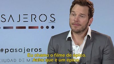 Imagem da notícia Chris Pratt fala sobre sci-fi Passageiros: "É algo que vocês nunca nos viram fazer" (Exclusivo)