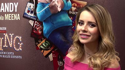 Imagem da notícia Sandy e Fiuk falam sobre interpretar uma elefanta e um gorila em Sing - Quem Canta Seus Males Espanta (Exclusivo)