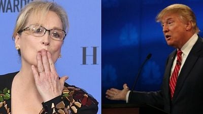 Imagem da notícia Donald Trump critica discurso de Meryl Streep no Globo de Ouro