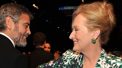 George Clooney defende Meryl Streep de Donald Trump, que chamou a atriz de "superestimada"