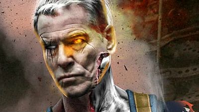 Imagem da notícia Pierce Brosnan como Cable? Ryan Reynolds e Hugh Jackman posam com o ator e alimentam rumor de Deadpool 2