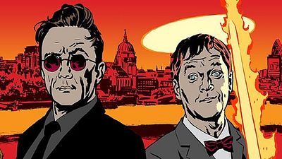 Imagem da notícia Belas Maldições: Amazon anuncia minissérie baseada em Good Omens, de Neil Gaiman
