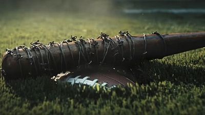 Imagem da notícia The Walking Dead: Comercial usa Lucille para encerrar temporada do futebol americano