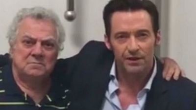 Imagem da notícia Hugh Jackman conhece (e elogia!) dublador brasileiro do Wolverine