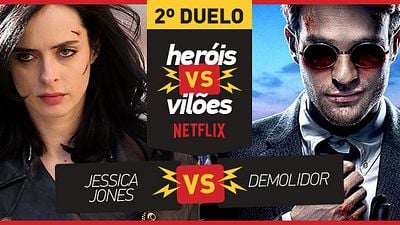 Imagem da notícia VideoFight Heróis vs Vilões: Vote no primeiro confronto entre mocinhos, Jessica Jones contra Demolidor