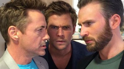 Robert Downey Jr. está tentando começar uma "guerra civil" entre Chris Evans e Chris Hemsworth