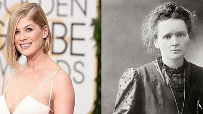 Imagem da notícia Rosamund Pike vai interpretar a cientista Marie Curie drama biográfico
