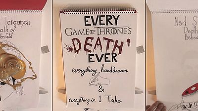 Imagem da notícia Artista recria (e relembra) em vídeo as maiores mortes de Game of Thrones