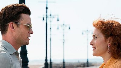Imagem da notícia Kate Winslet e Justin Timberlake se encontram na praia em fotos inéditas de Wonder Wheel